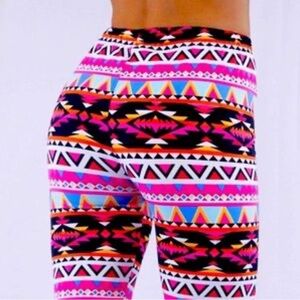 Aztec geometric leggings OS fits size S M L